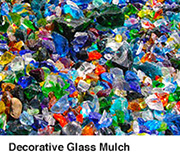 Decorative Glass Mulch