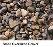 Small Oversized Gravel
